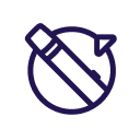 Recyclable vaping device components icon