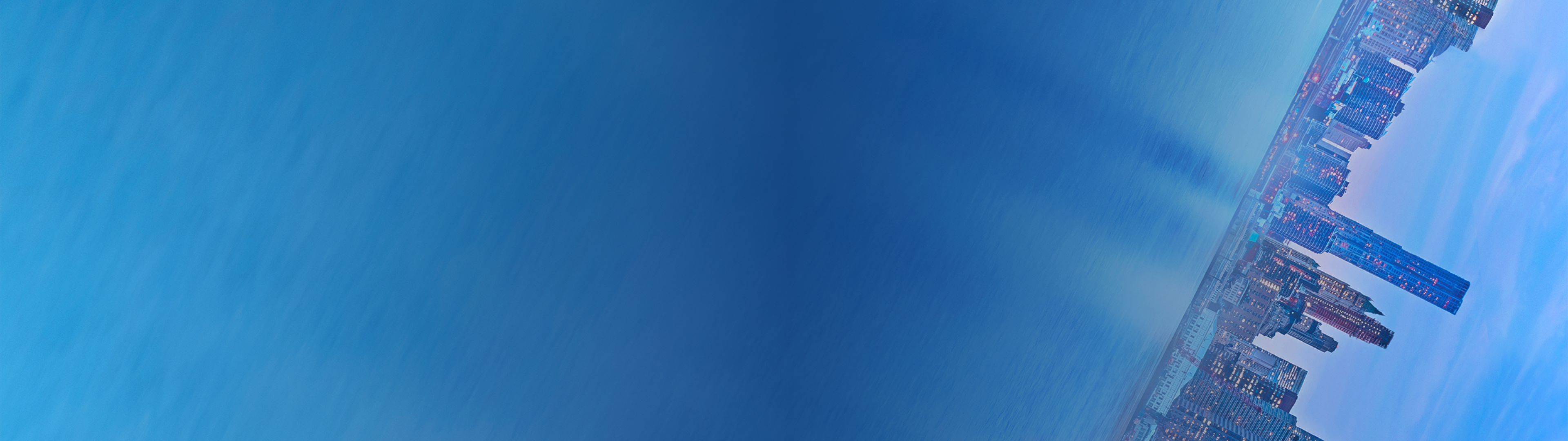VEEV ONE Gerät mit großem lila V im Vordergrund, Hintergrund blau