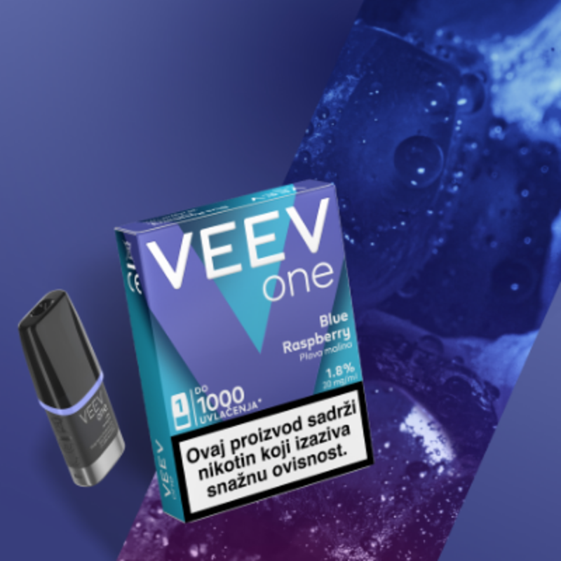 VEEV ONE vape uređaj u svjetloružičastoj boji. 0