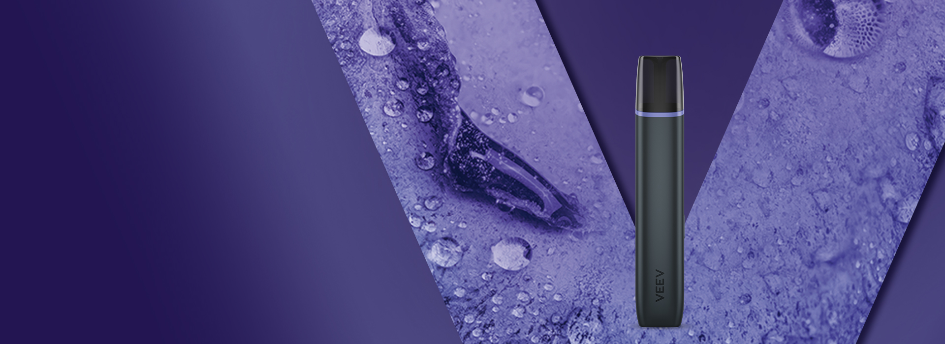 VEEV ONE device on a banner