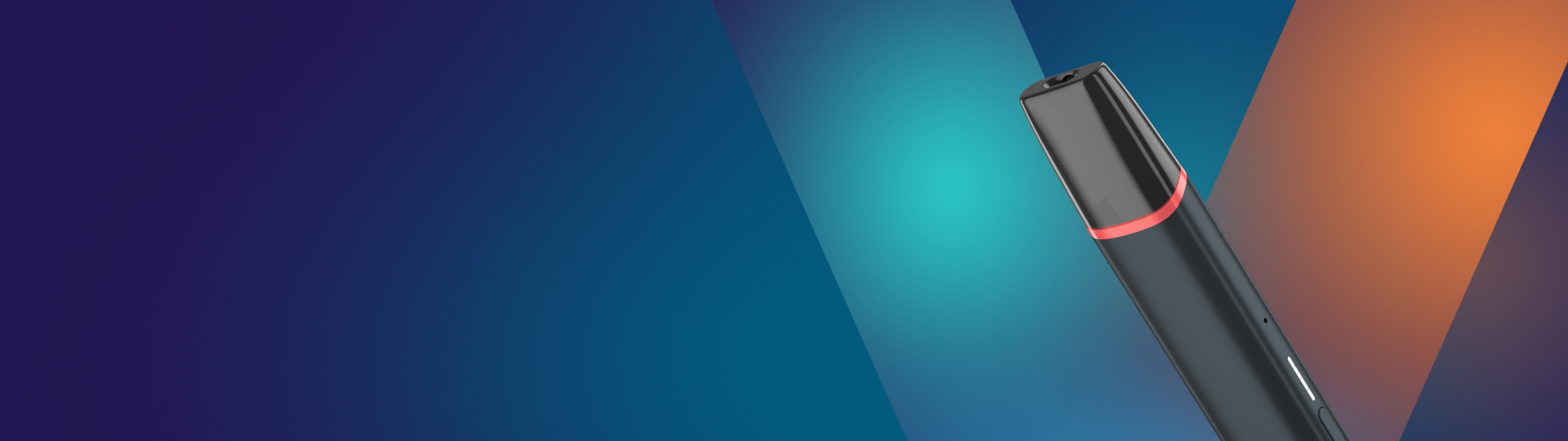 Pajisja VEEV ONE në një baner