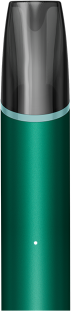VEEV NOW ULTRA Classic Mint disposable vaping device close up with green ring around the mouthpiece