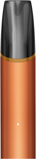 Krupni prikaz VEEV NOW ULTRA Gold Tobacco jednokratnog vape uređaja sa zlatnim prstenom oko usnika.
