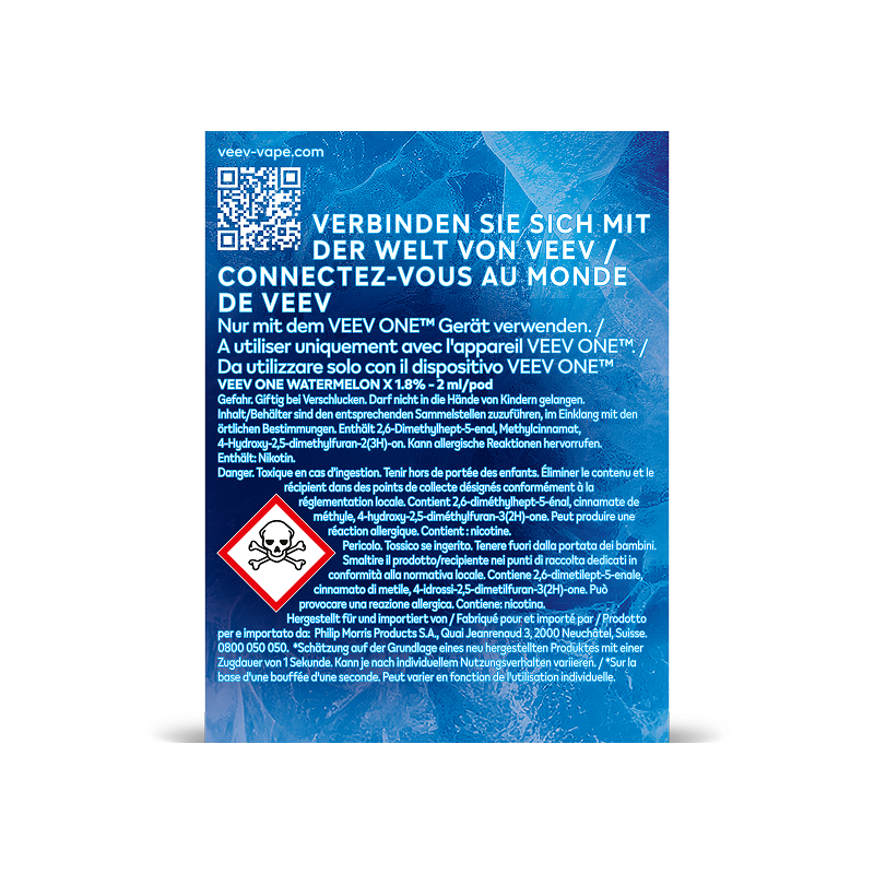 geekvape aegis solo 3 istruzioni VEEV One Prefilled Pods Watermelon | 7,15€ main image 1