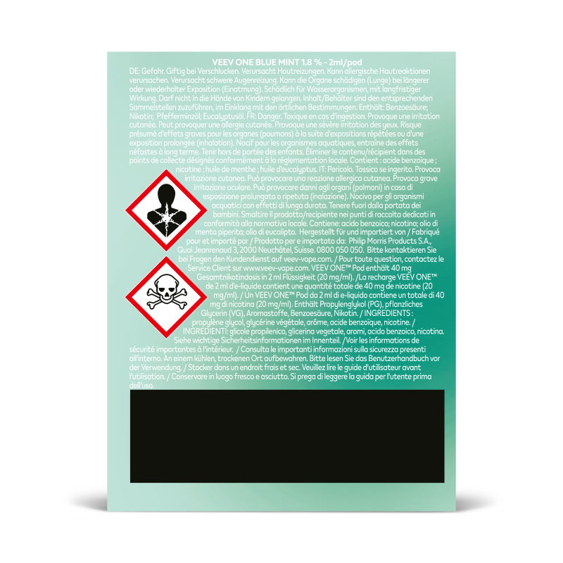 VEEV ONE Blue Mint, Blue Mint, large 1