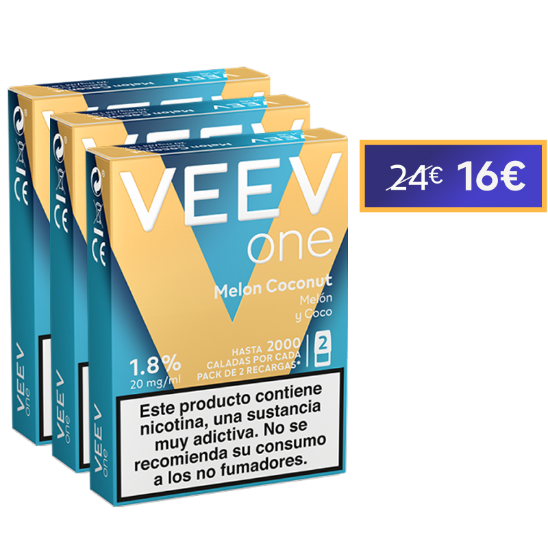 VEEV ONE Mel&oacute;n y Coco 1.8%, , large