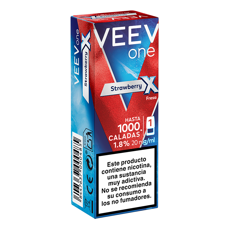 Veev one, Strawberry, large