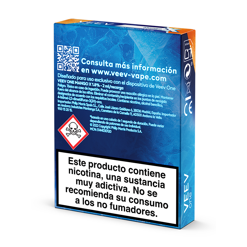 VEEV ONE EXTRA Mango X 1.8%, , large 2