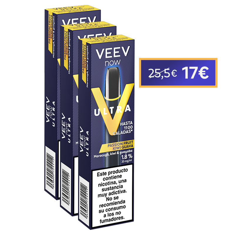 VEEV NOW ULTRA Maracuy&aacute;, Kiwi y Guayaba 1.8%, , large 0