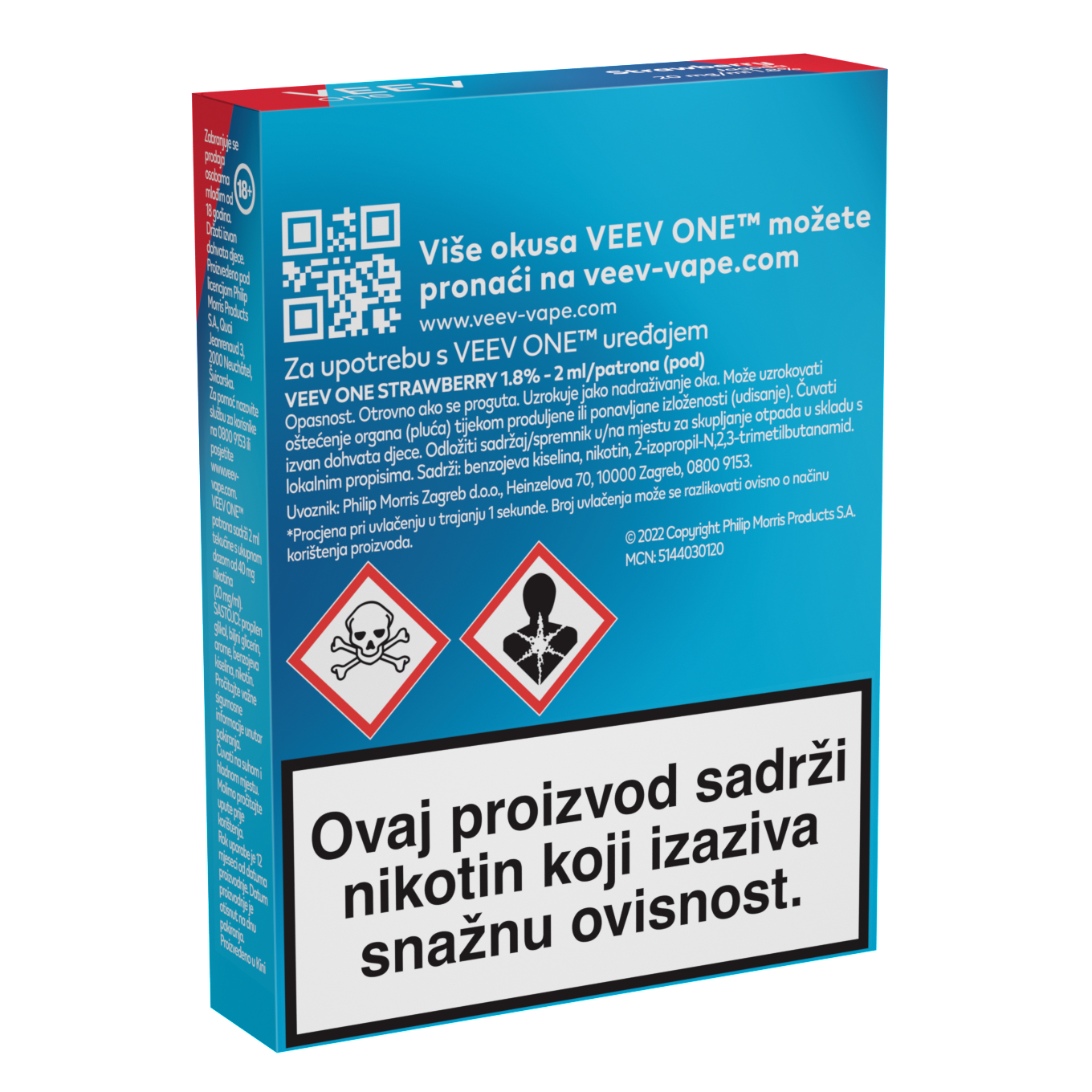VEEV ONE Strawberry vape pods | VEEV Croatia
