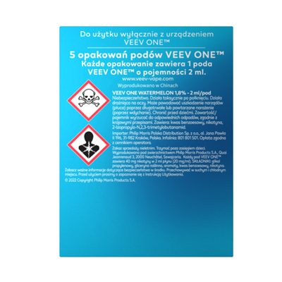 VEEV ONE Watermelon Pod ingredients