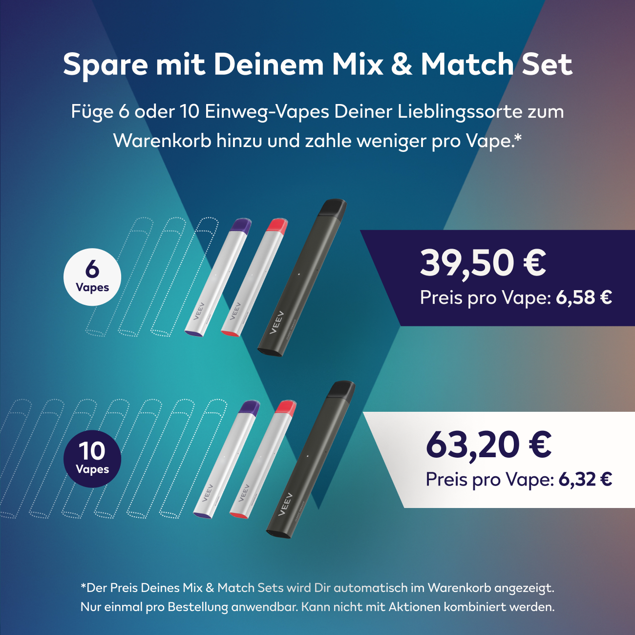 VEEV NOW Einweg-Vape Classic Tobacco (Classic Tobacco)