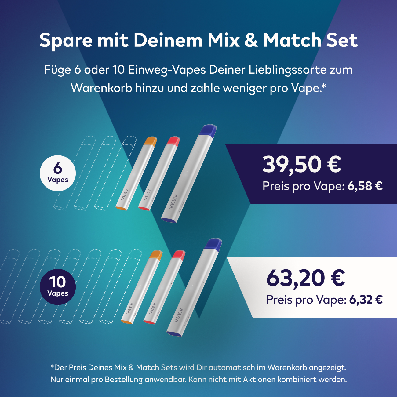 VEEV NOW Einweg-Vape Raspberry (Pack)