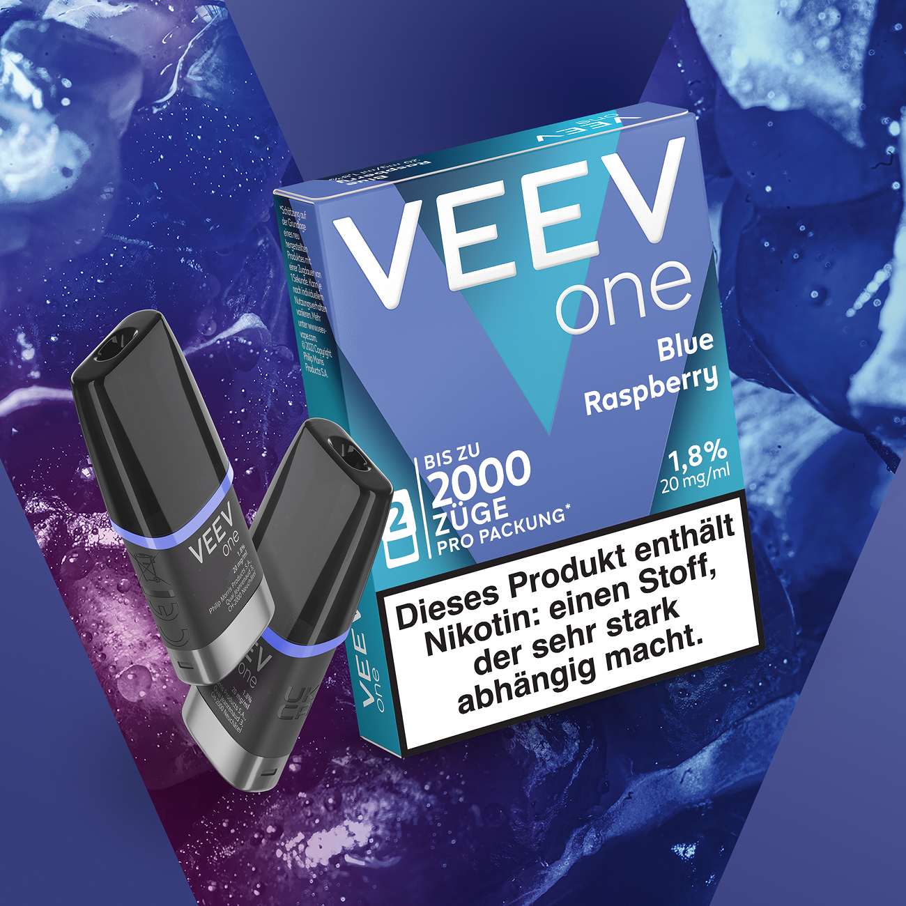 VEEV ONE Pods - Blue Raspberry