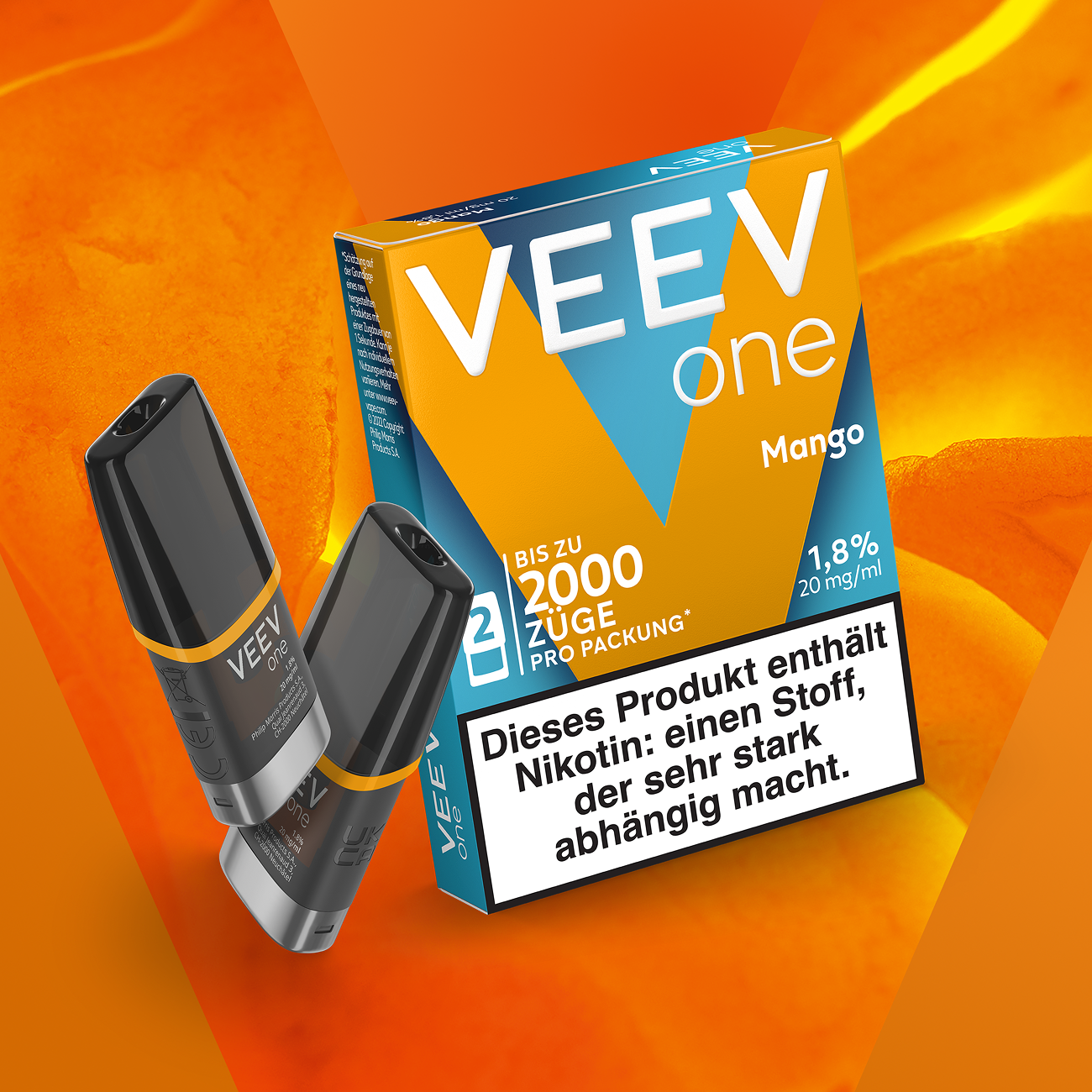 Juul Mango Pods For Sale Acquista Pod VEEV ONE Mango