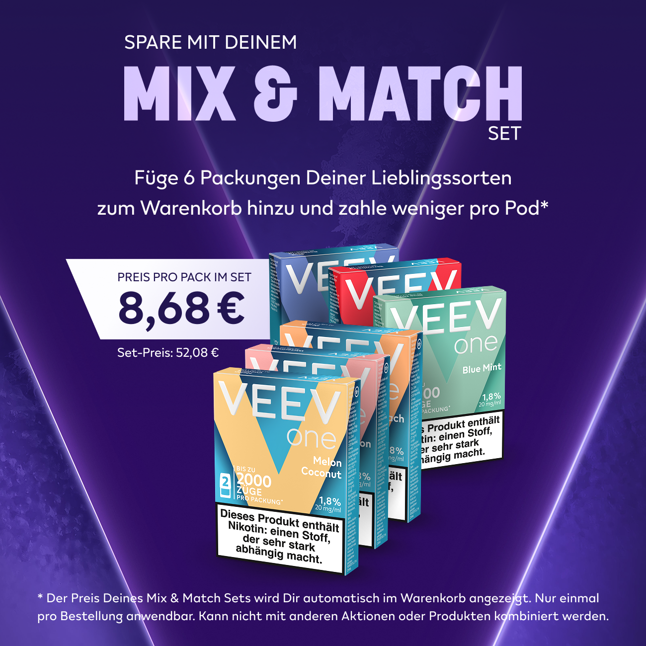 VEEV ONE Pods Melon Coconut (Melon and Coconut)