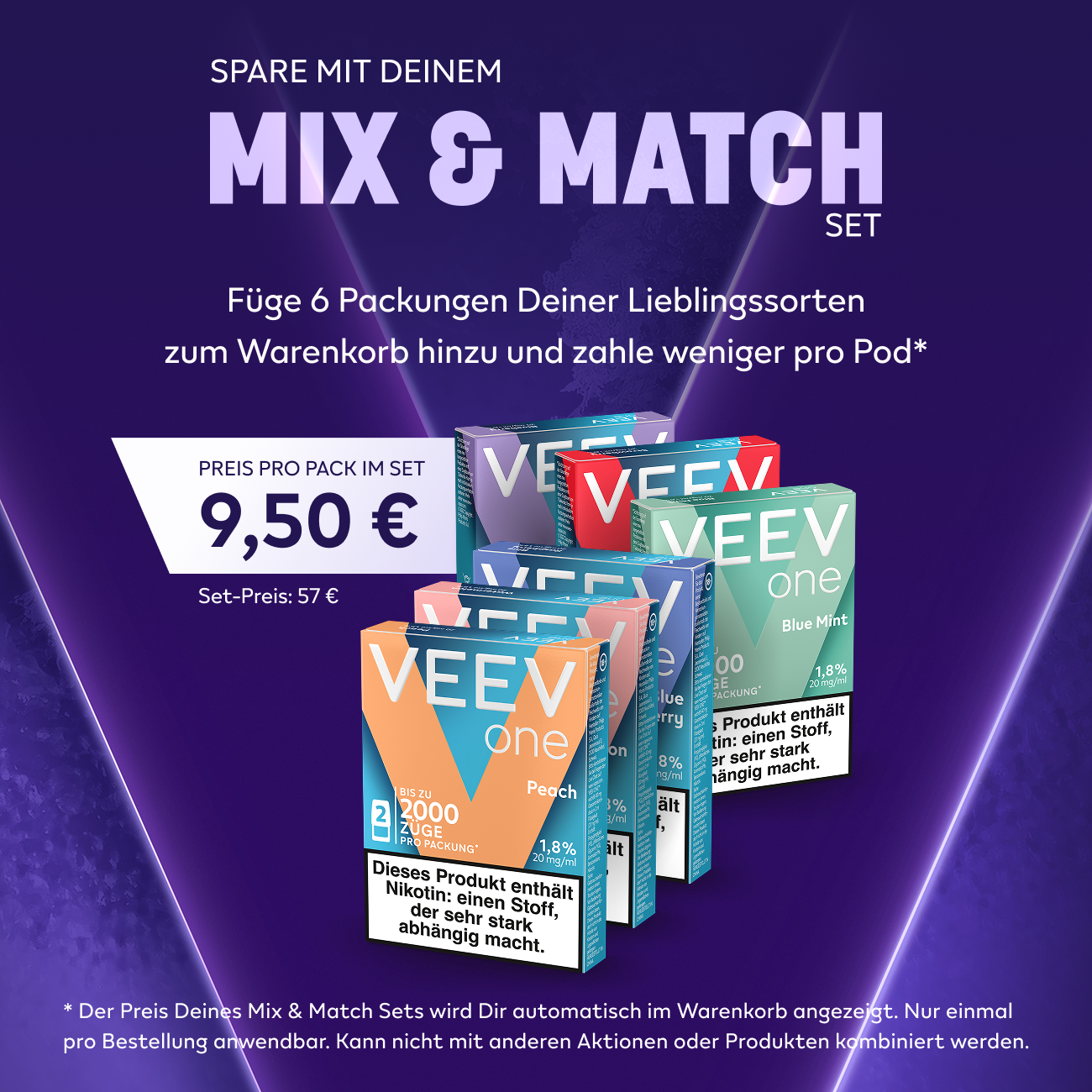 VEEV ONE Pods Peach (Peach)