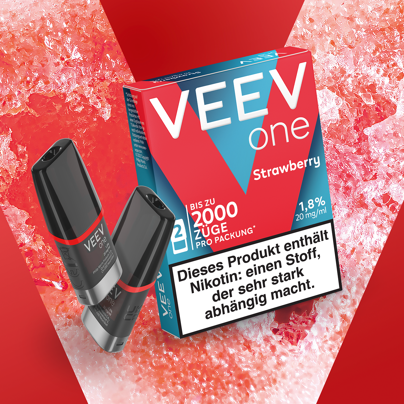 VEEV ONE Pods Strawberry (Multipack)