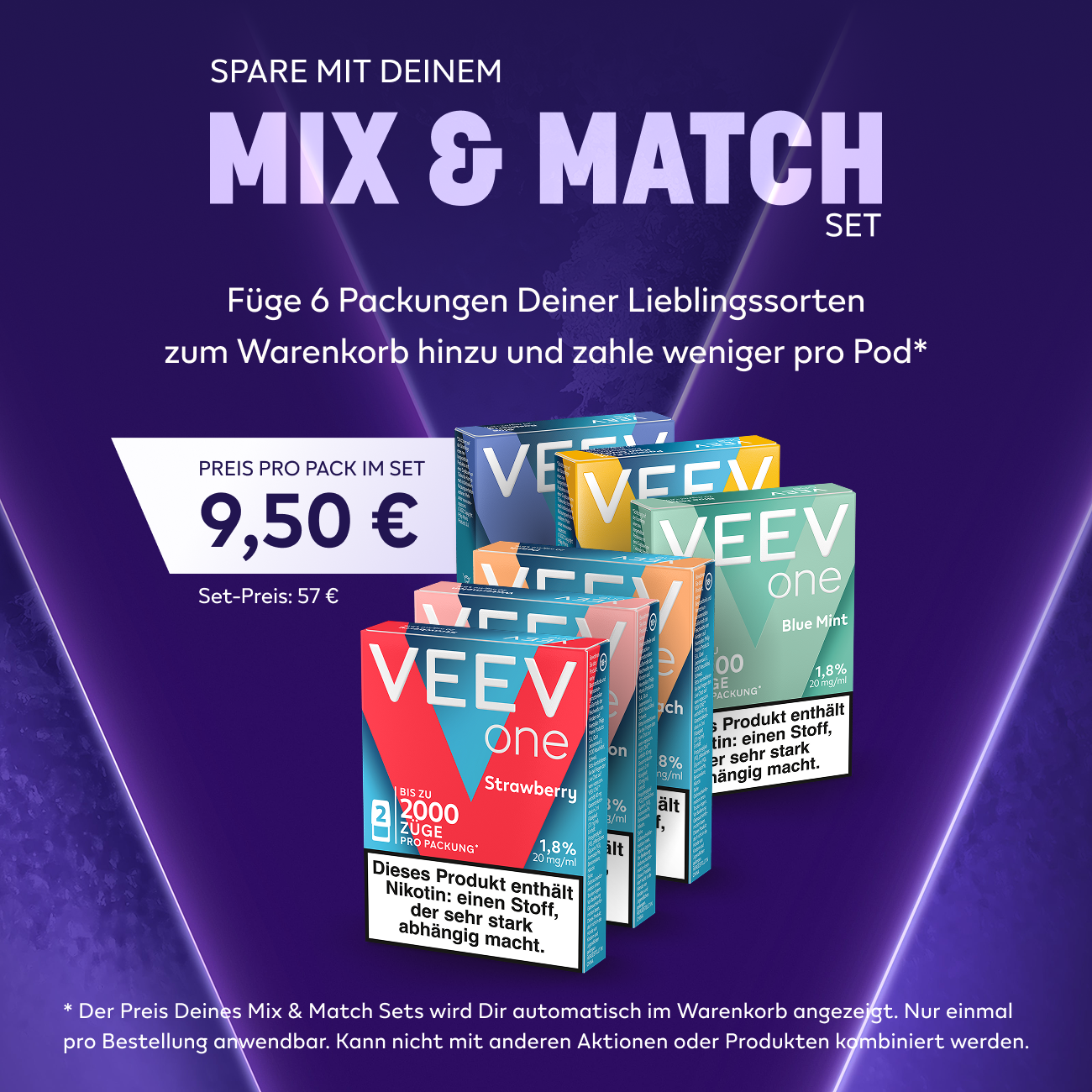 VEEV ONE Pods Strawberry (Multipack)