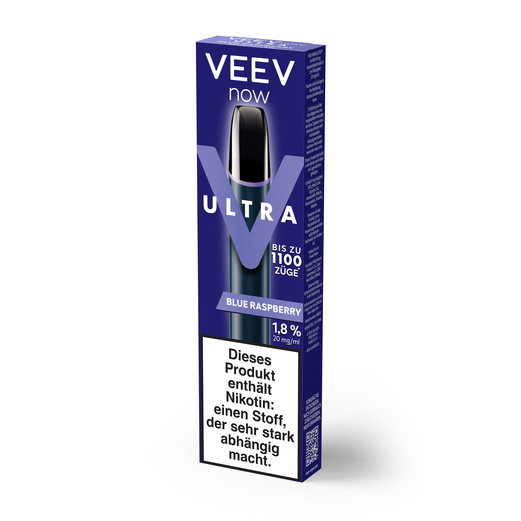 VEEV NOW ULTRA Blue Raspberry Einweg-Vape (Blue Raspberry)