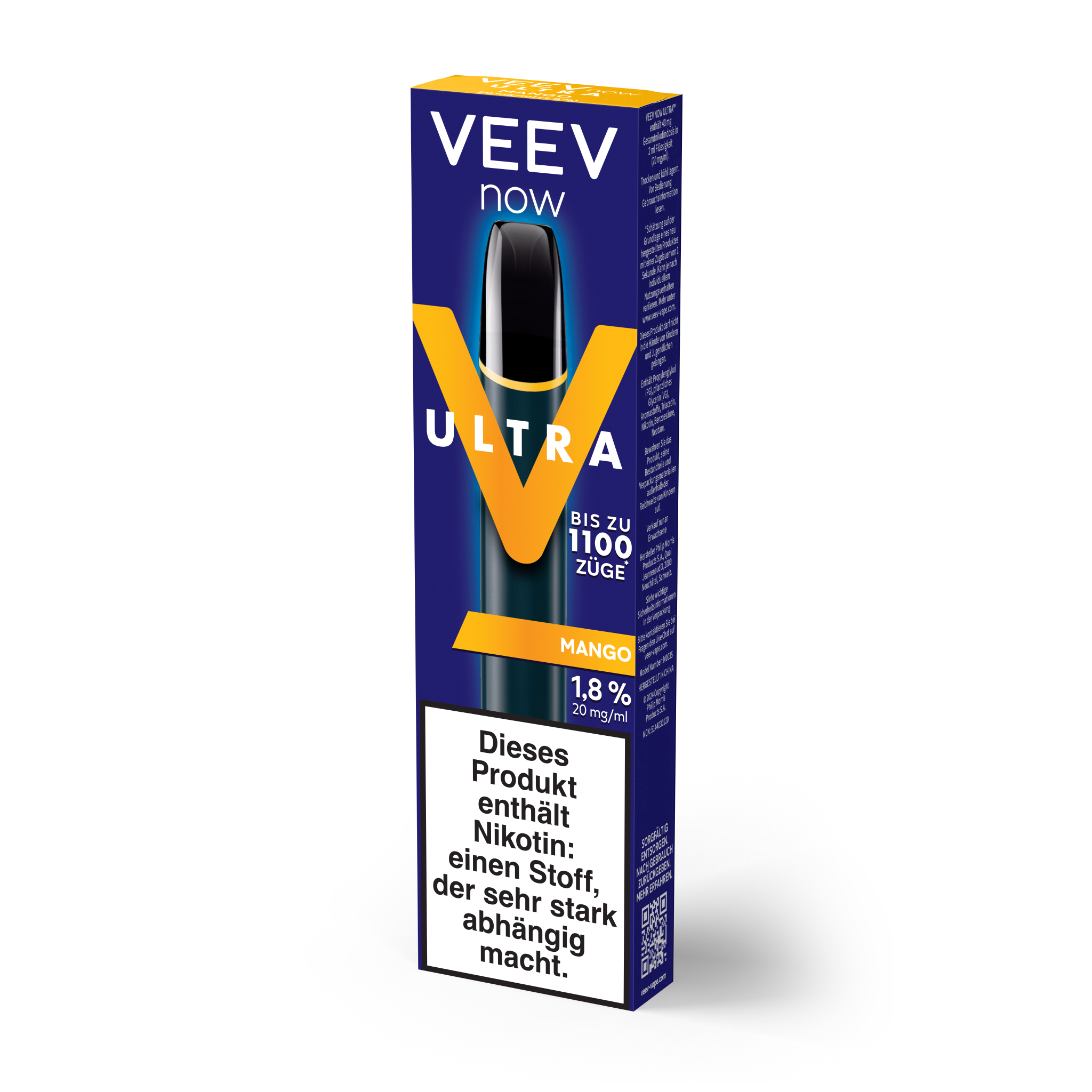 VEEV NOW ULTRA Mango Einweg-Vape (Multipack)