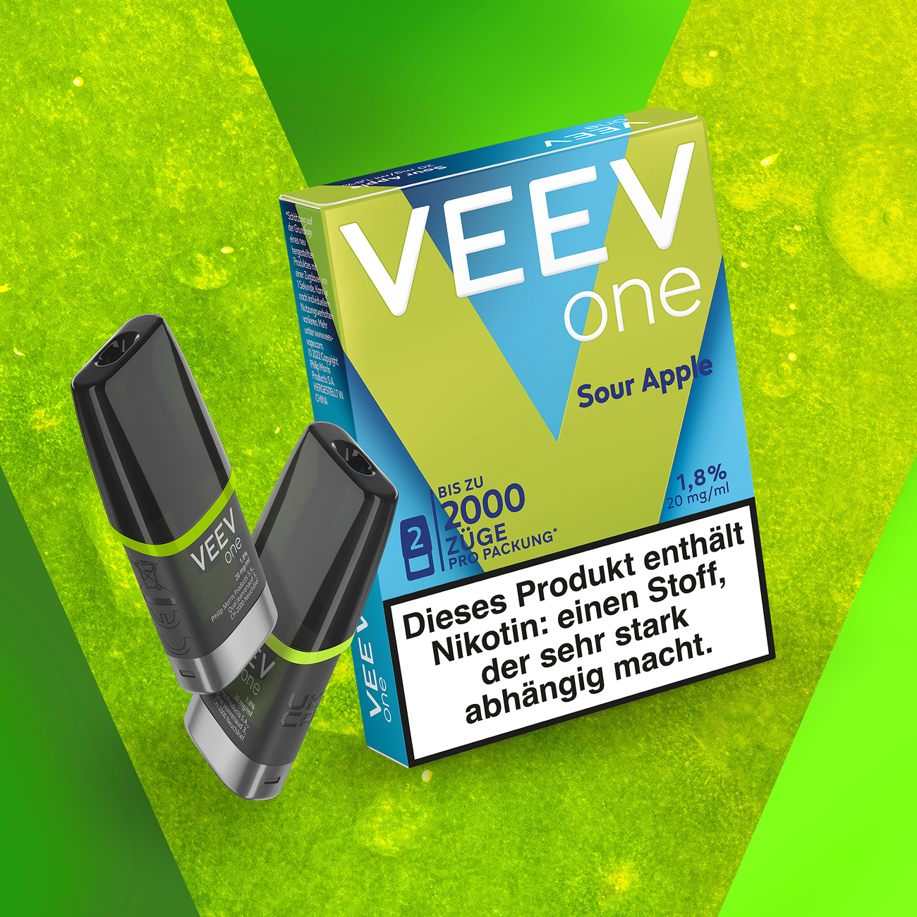 VEEV ONE Pods Sour Apple (Sour Apple)