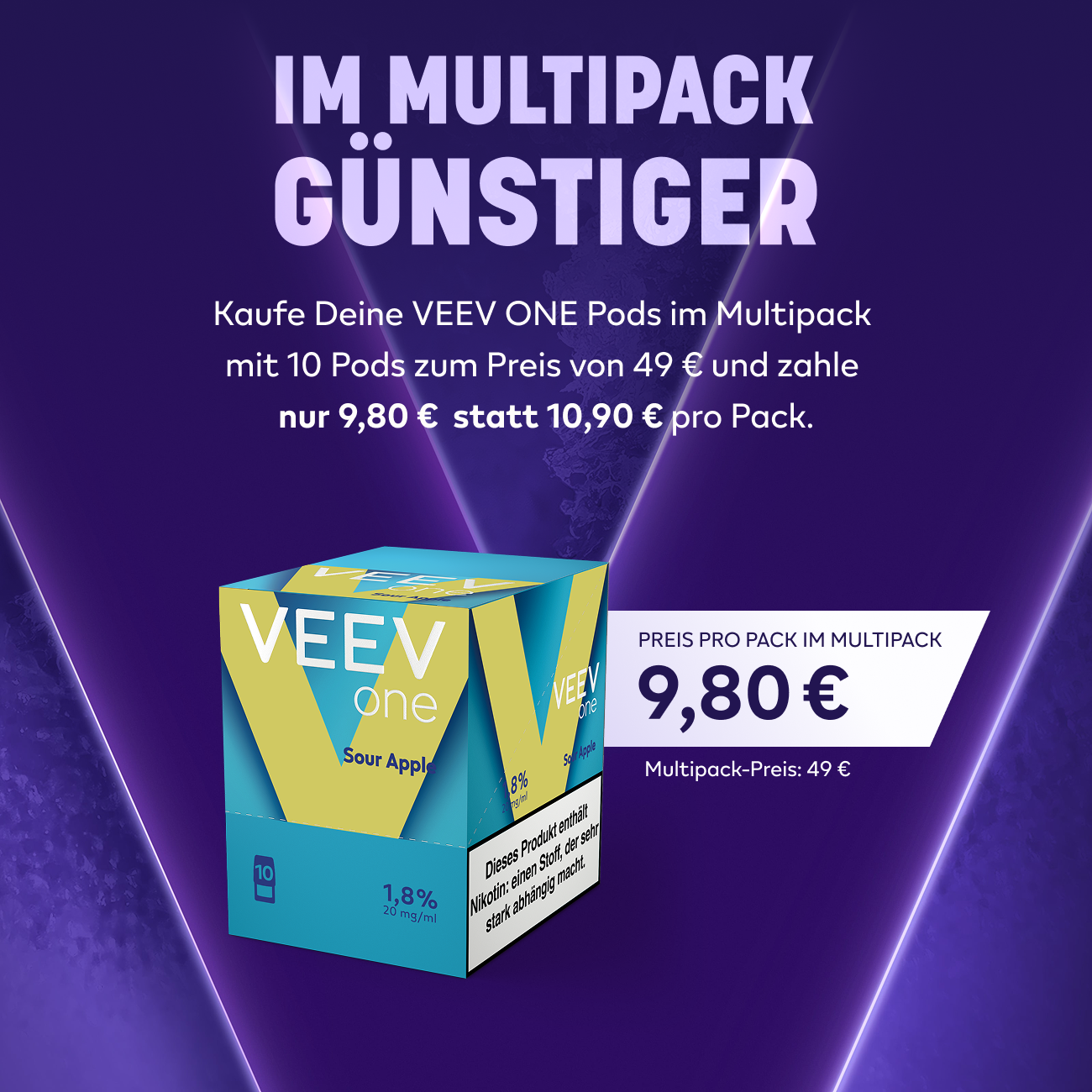 veev one apple VAPORESSO LUXE XR MAX 2 Review: Excellent upgrade main image 1