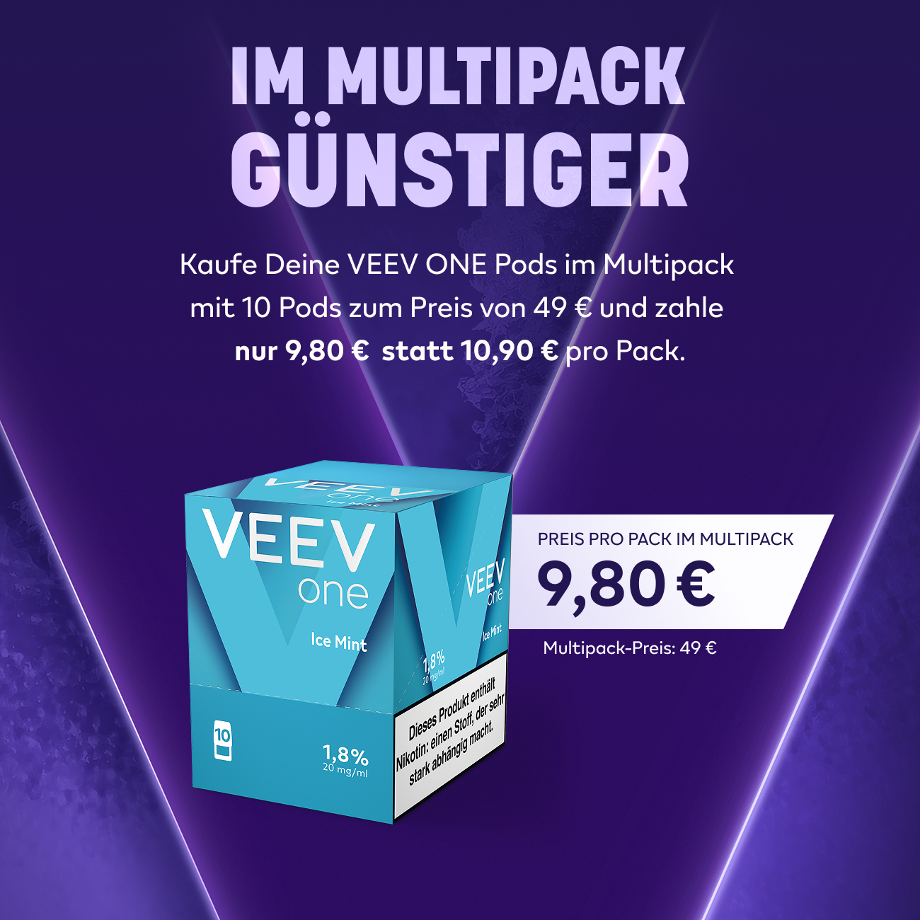 VEEV ONE Pods - Ice Mint | VEEV DE