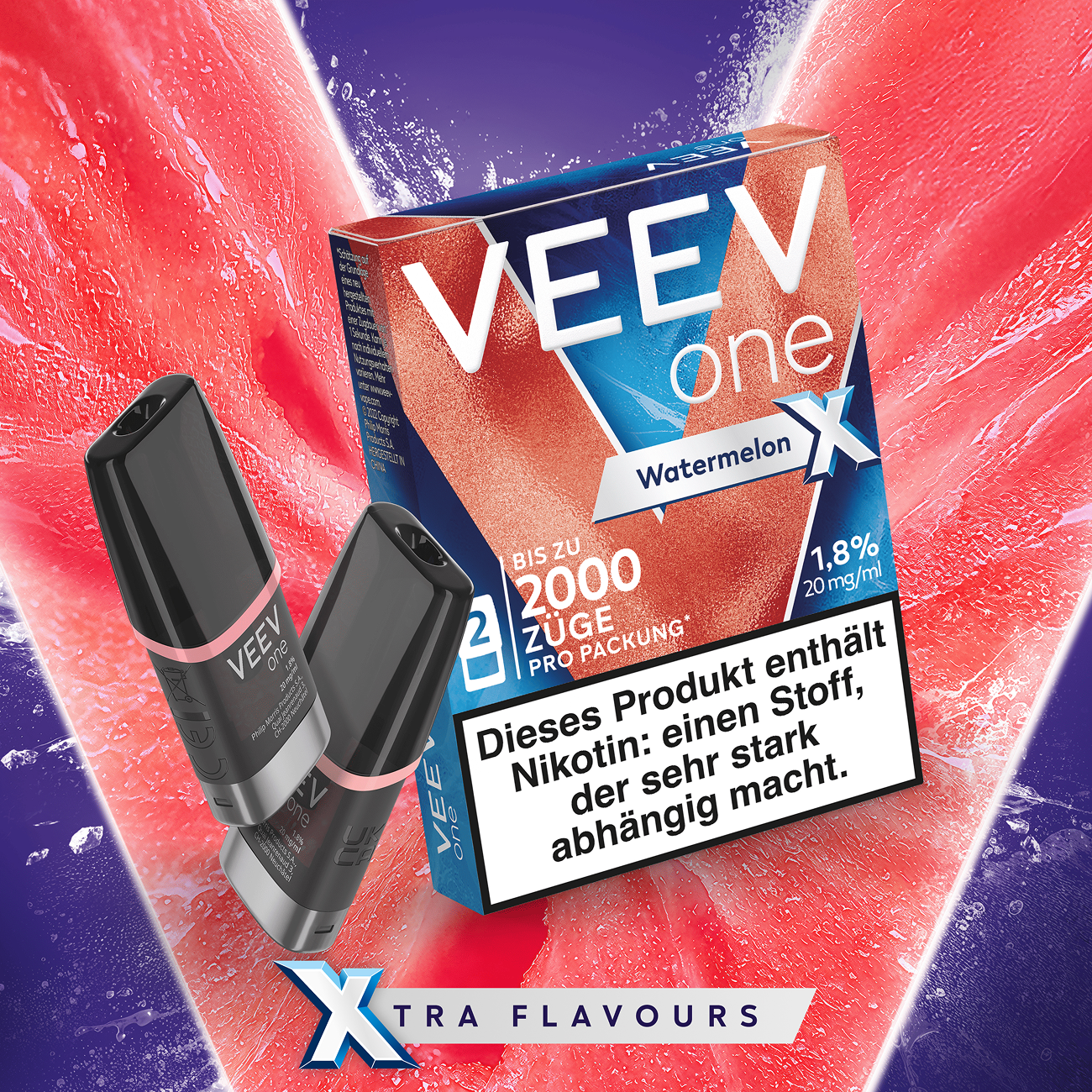VEEV ONE Pods Watermelon X (Watermelon X)