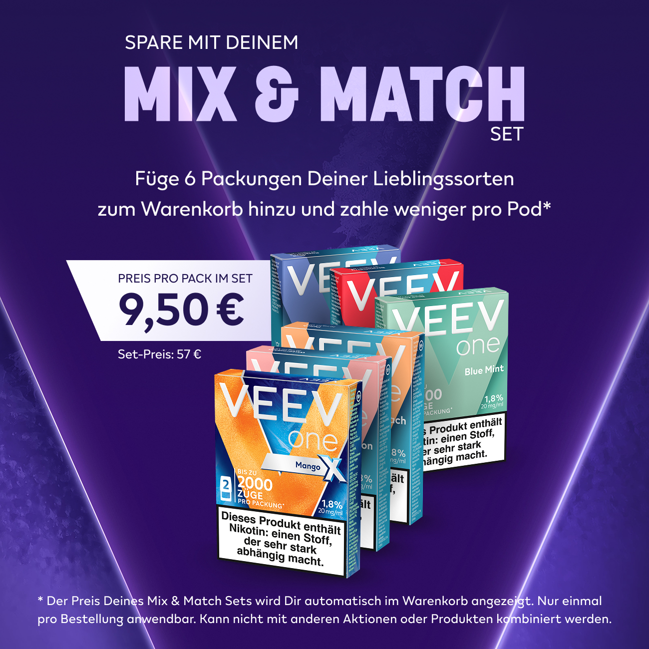 VEEV ONE Pods Mango X (Mango X)