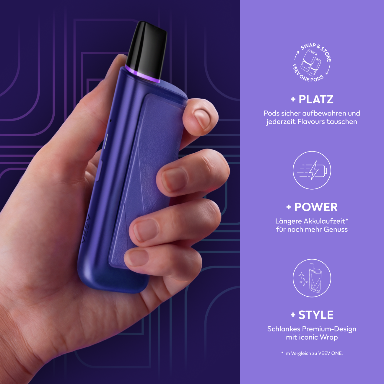 VEEV ONE PLUS Gerät Starlit Purple (Starlit Purple)