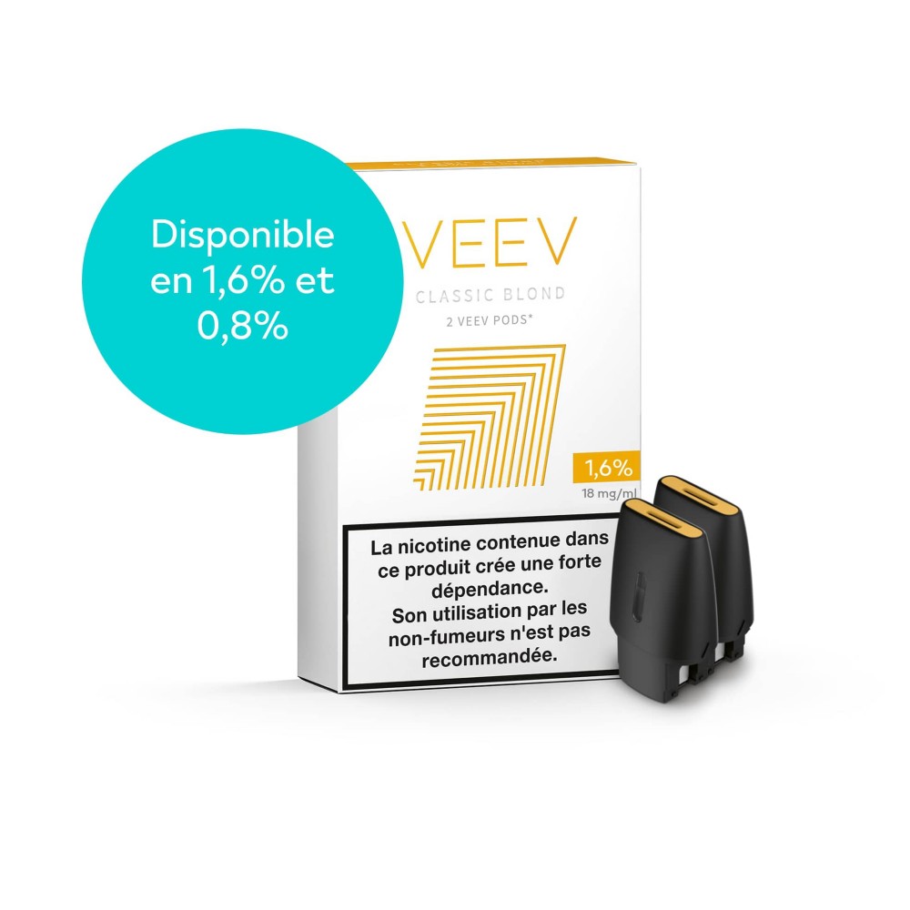 VEEV CLASSIC BLOND 1.60% - 2 PODS PACK (CLASSIC BLOND)
