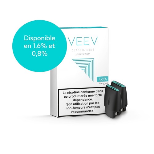 VEEV Classic Mint - 2 Pods Pack