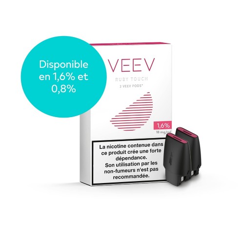 VEEV Ruby Touch - 2 recharges/ paquet