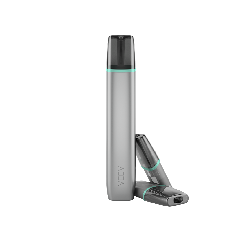 E-cig VEEV ONE Gris Métallique (Silky Silver)