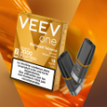 Pods VEEV ONE Tabac Crème 18mg/ml (Balanced Tobacco)