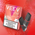 Pods E-liquide VEEV ONE Red saveur Fruit du Dragon & Fraise 9mg ou 20mg