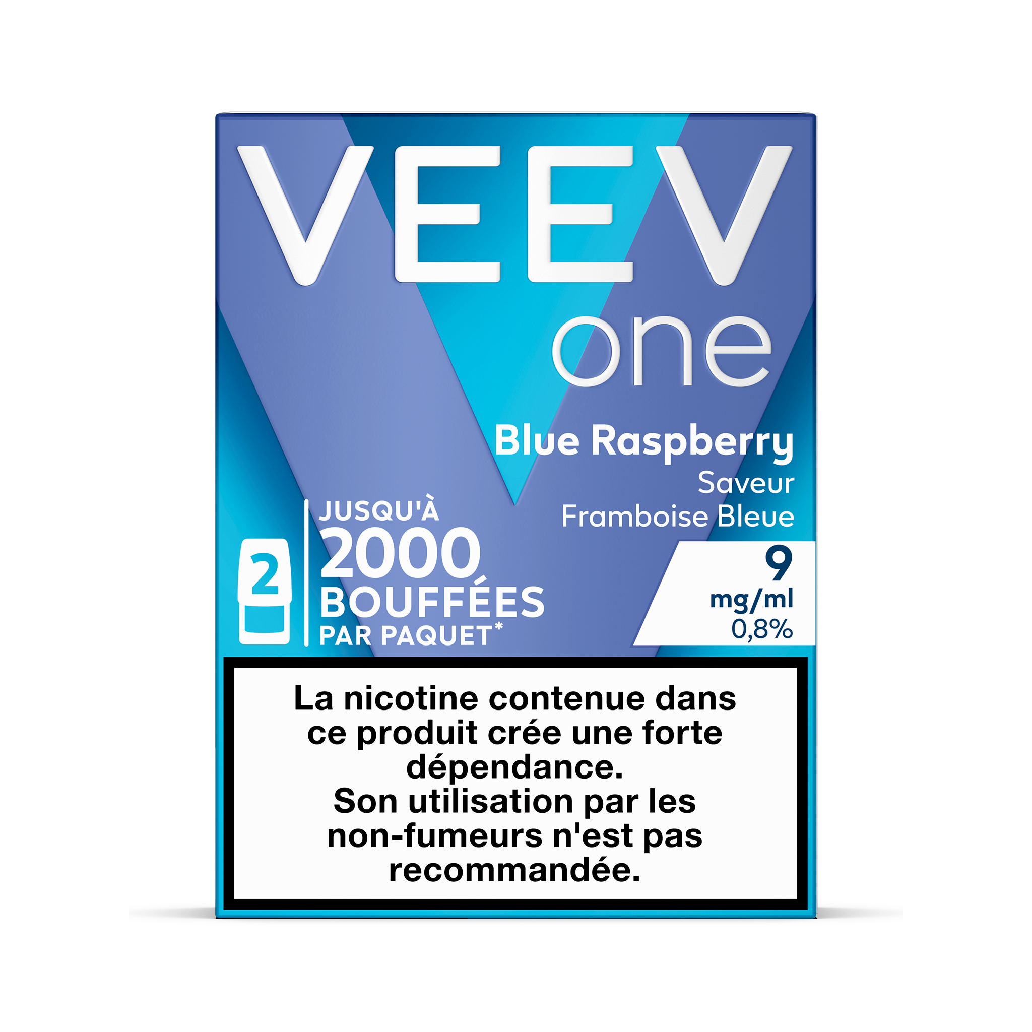 Pods VEEV ONE Framboise Bleue 20mg/ml (Blue Raspberry)