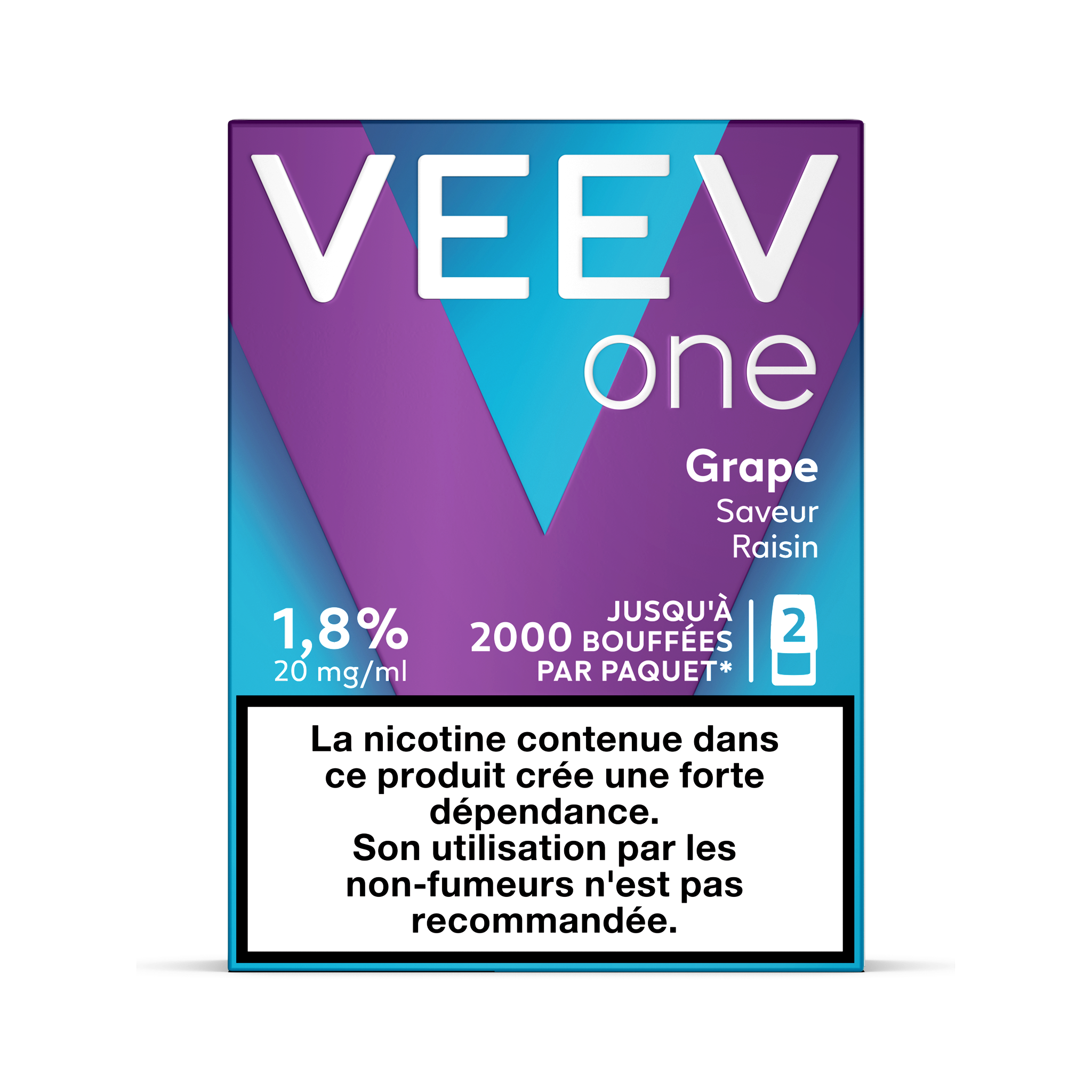Pods VEEV ONE Raisin 20mg/ml (Grape)