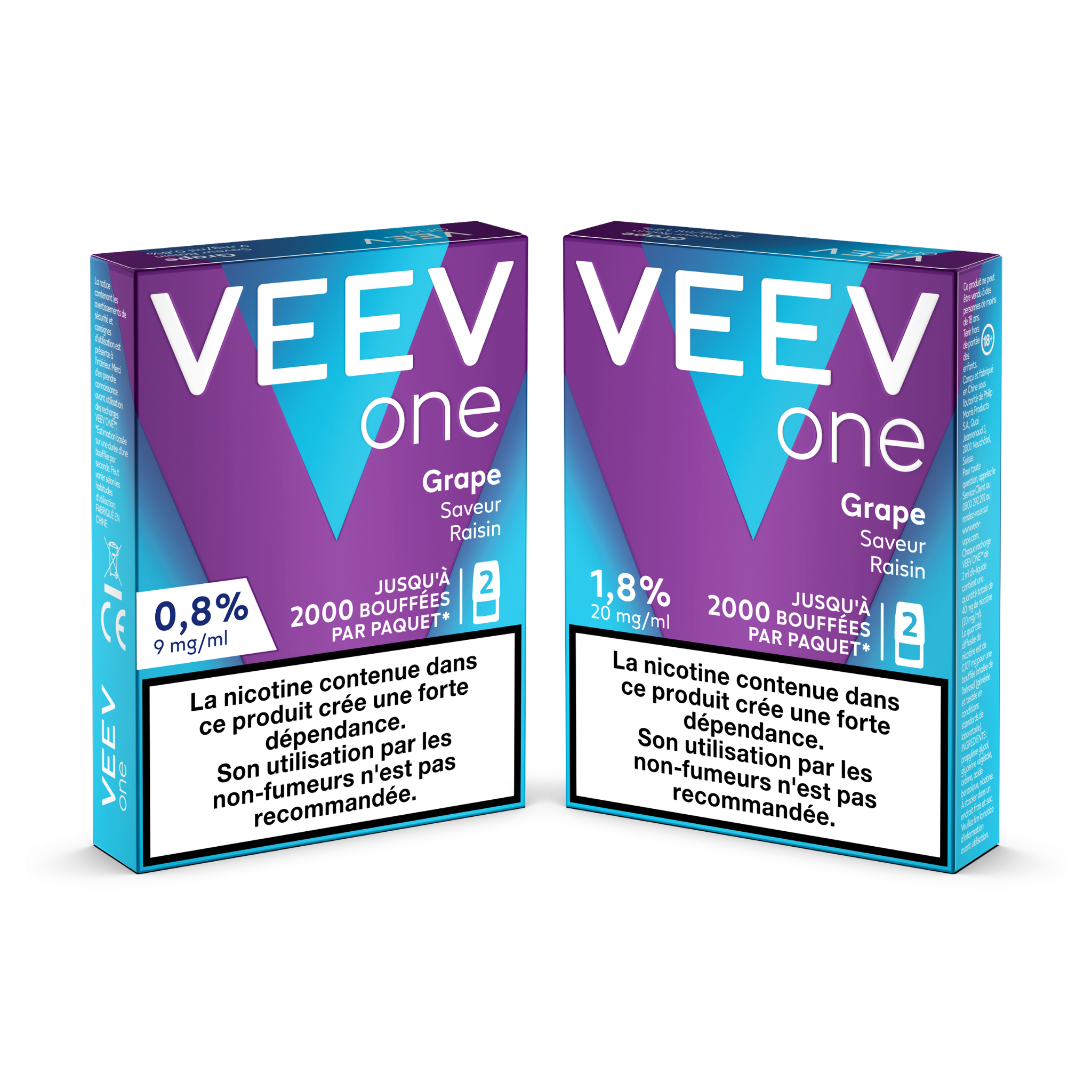 Pods VEEV ONE Raisin 20mg/ml (Grape)