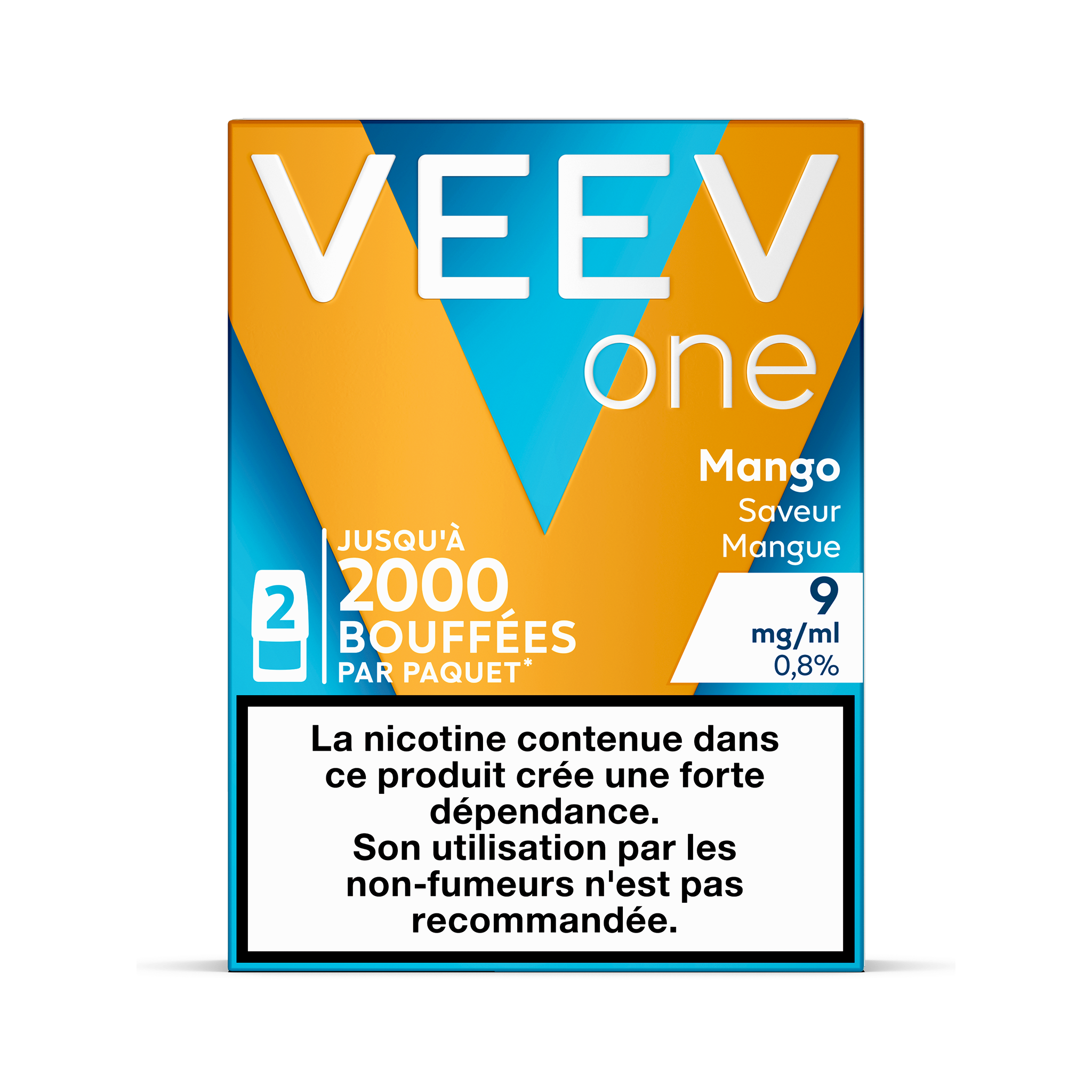 Pods VEEV ONE Mangue 9mg/ml (Mango)