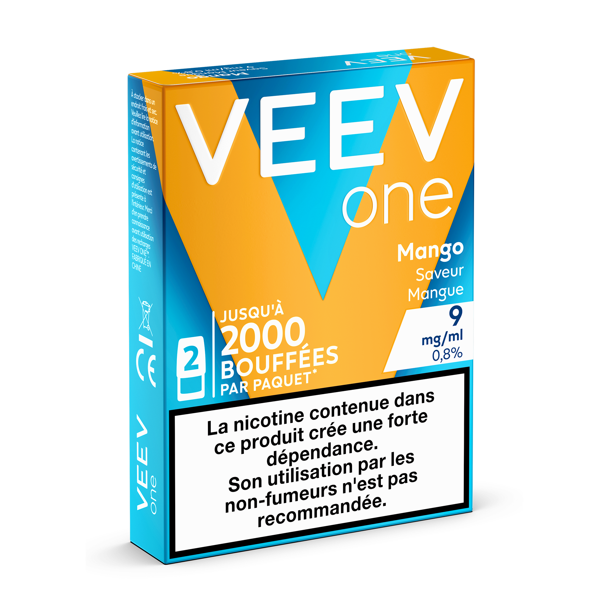 Pods VEEV ONE Mangue 9mg/ml (Mango)