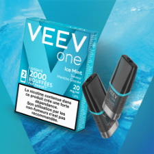 Pods E-liquide VEEV ONE saveur Menthe Glace 20mg | VEEV France