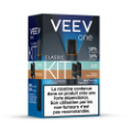 Kit VEEV ONE 2 pods Saveurs Menthe 20mg & Tabac Crème 18mg
