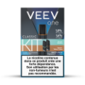 Kit VEEV ONE 2 pods Saveurs Menthe 20mg & Tabac Crème 18mg