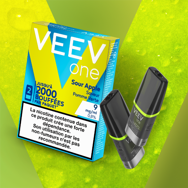 recharge vuse pomme verte Saveur Pomme Verte|Capsules Puff rechargeable Vuse