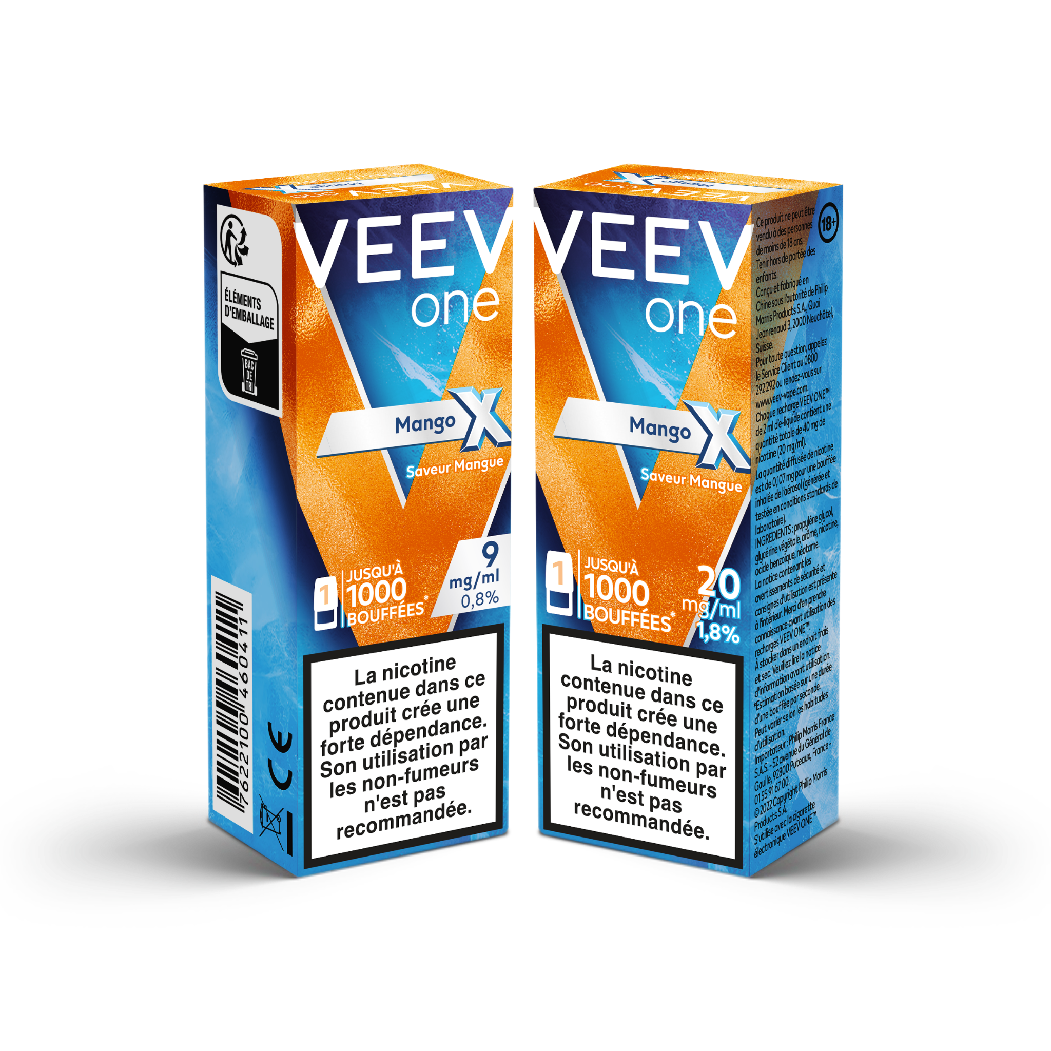 Pod VEEV ONE Mangue X 9mg/ml (Mango X)