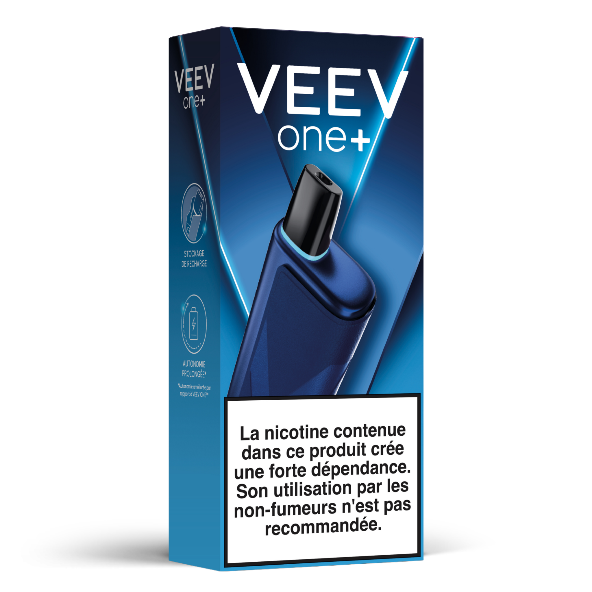 Cigarette électronique VEEV ONE PLUS Bleu Nuit (Bleu Nuit)