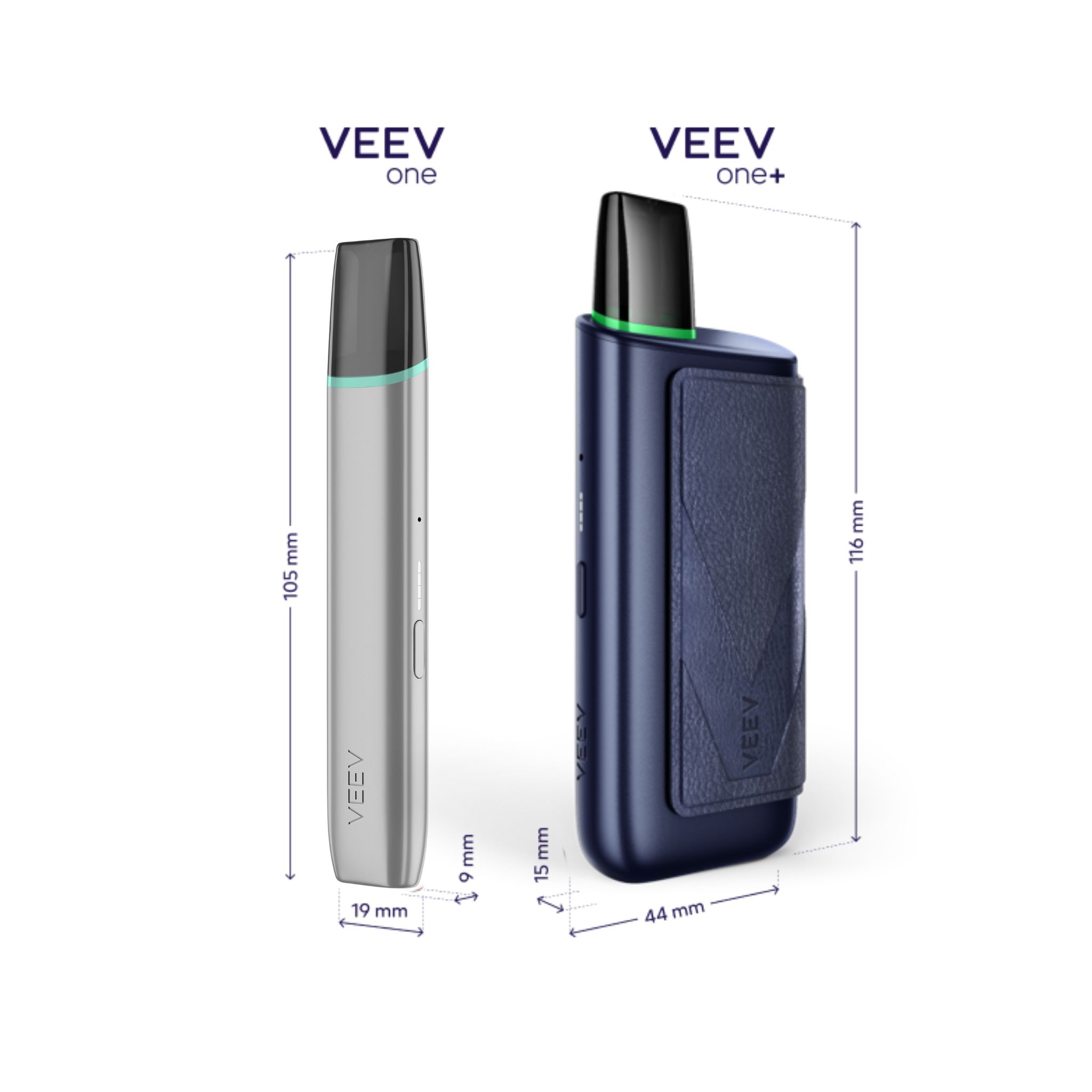 Cigarette électronique VEEV ONE PLUS Bleu Nuit (Bleu Nuit)