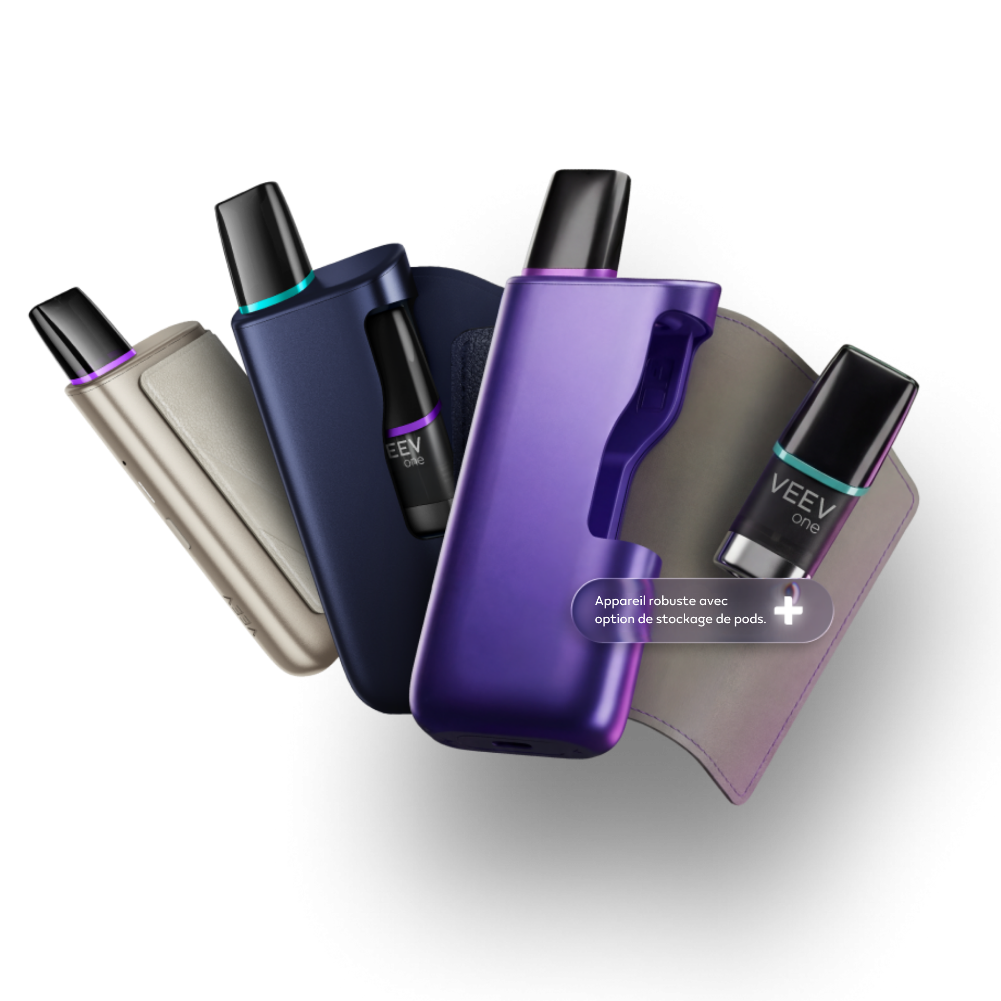Cigarette électronique VEEV ONE PLUS Bleu Nuit (Bleu Nuit)